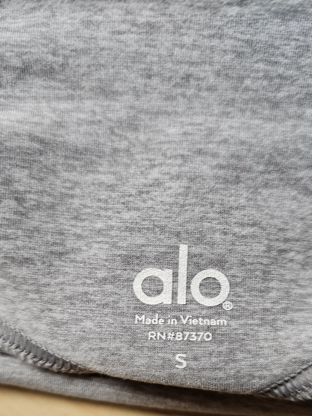 Alo Yoga High-Waist Alosoft Lounge Leggings Athletic Heather Grey